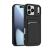 ShieldCase® ShieldCase iPhone 18 Pro Max Silikonhülle mit kartenfach (Schwarz)