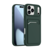 ShieldCase® ShieldCase iPhone 18 Pro Max Silikonhülle mit kartenfach (Dunkelgrün) ShieldCase® ShieldCase iPhone 18 Pro Max Silikonhülle mit kartenfach (Dunkelgrün)