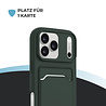 ShieldCase® ShieldCase iPhone 18 Pro Max Silikonhülle mit kartenfach (Dunkelgrün) ShieldCase® ShieldCase iPhone 18 Pro Max Silikonhülle mit kartenfach (Dunkelgrün)