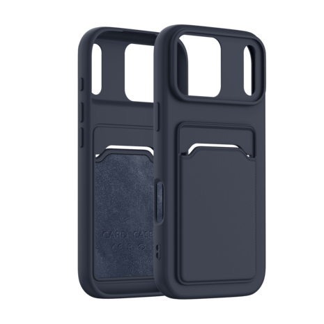 ShieldCase® ShieldCase iPhone 18 Pro Max Silikonhülle mit kartenfach (Dunkelblau) ShieldCase® ShieldCase iPhone 18 Pro Max Silikonhülle mit kartenfach (Dunkelblau)