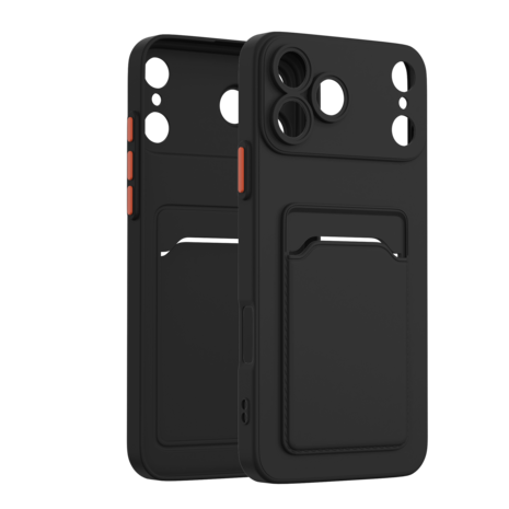 ShieldCase® ShieldCase iPhone 18 Pro Max Back Cover mit kartenfach (Schwarz) ShieldCase® ShieldCase iPhone 18 Pro Max Back Cover mit kartenfach (Schwarz)
