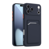 ShieldCase® ShieldCase iPhone 18 Pro Max Back Cover mit kartenfach (Dunkelblau)