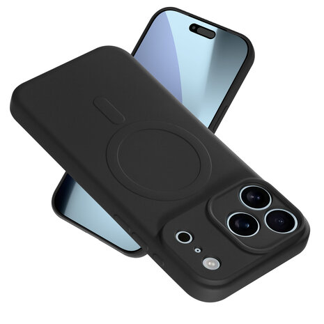 ShieldCase® ShieldCase iPhone 18 Pro Max Silikon MagSafe Back Cover (Schwarz) ShieldCase® ShieldCase iPhone 18 Pro Max Silikon MagSafe Back Cover (Schwarz)