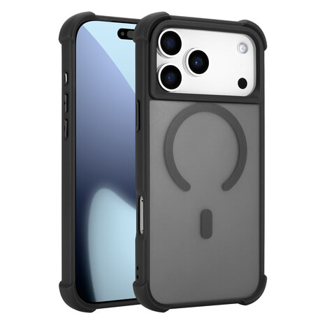 Coverzs Coverzs iPhone 18 Pro Max mattes Shockhülle mit MagSafe (Schwarz) Coverzs Coverzs iPhone 18 Pro Max mattes Shockhülle mit MagSafe (Schwarz)