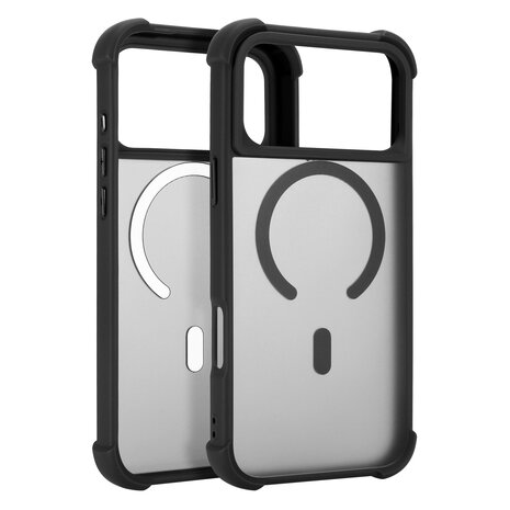 Coverzs Coverzs iPhone 18 Pro Max mattes Shockhülle mit MagSafe (Schwarz) Coverzs Coverzs iPhone 18 Pro Max mattes Shockhülle mit MagSafe (Schwarz)