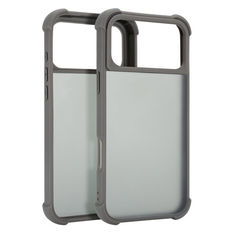 Coverzs Coverzs iPhone 18 Pro Max mattes Shockhülle (Grau) Coverzs Coverzs iPhone 18 Pro Max mattes Shockhülle (Grau)