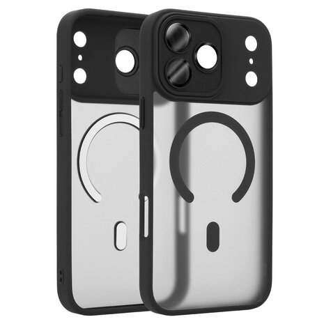 Coverzs Coverzs iPhone 18 Pro Max mattes MagSafe Hülle mit Kameraschutz (Schwarz) Coverzs Coverzs iPhone 18 Pro Max mattes MagSafe Hülle mit Kameraschutz (Schwarz)
