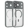 Coverzs Coverzs iPhone 18 Pro Max mattes MagSafe Hülle mit Kameraschutz (Grau)