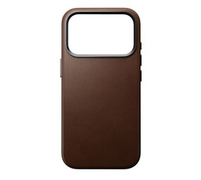 Nomad Nomad iPhone 18 Pro Traditional Leather case (Braun) Nomad Nomad iPhone 18 Pro Traditional Leather case (Braun)