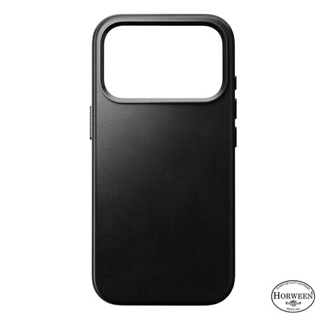 Nomad Nomad iPhone 18 Pro Traditional Horween Leather case (Schwarz)