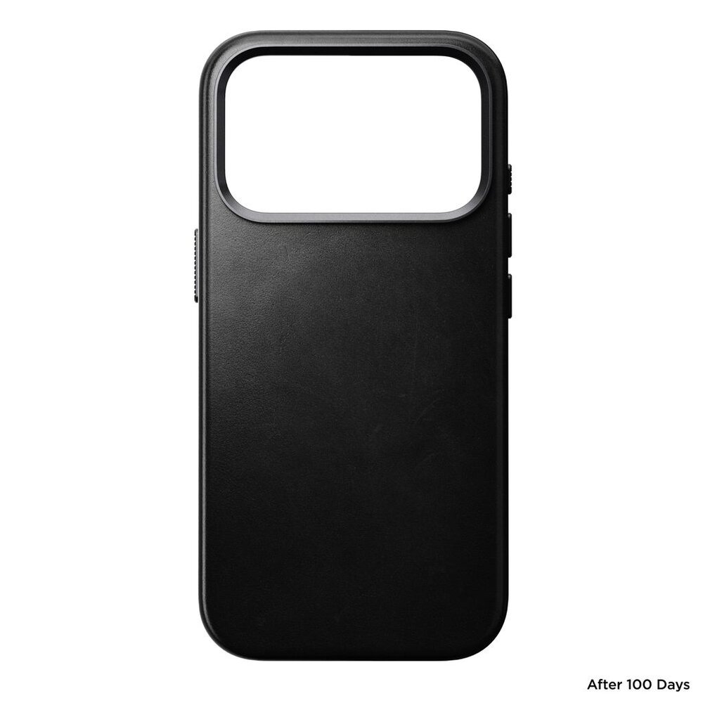 Nomad Nomad iPhone 18 Pro Traditional Horween Leather case (Schwarz)