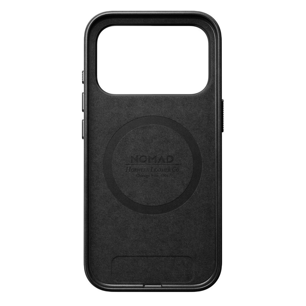Nomad Nomad iPhone 18 Pro Traditional Horween Leather case (Schwarz)