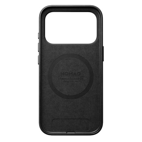 Nomad Nomad iPhone 18 Pro Traditional Horween Leather case (Schwarz)
