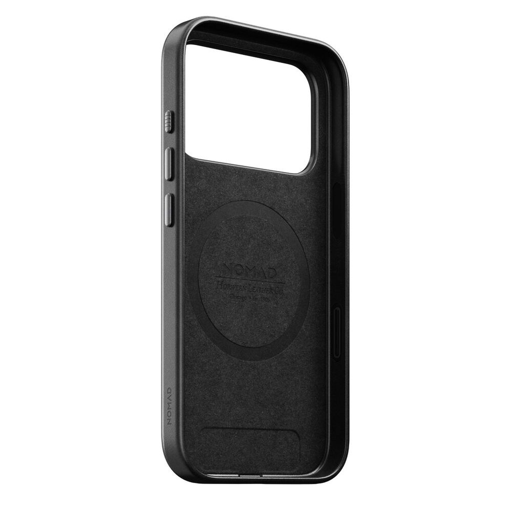 Nomad Nomad iPhone 18 Pro Traditional Horween Leather case (Schwarz)