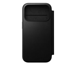 Nomad Nomad iPhone 18 Pro Modern Leather Folio case (Schwarz) Nomad Nomad iPhone 18 Pro Modern Leather Folio case (Schwarz)