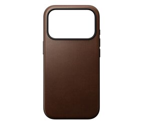 Nomad Nomad iPhone 18 Pro Modern Leather case (Braun) Nomad Nomad iPhone 18 Pro Modern Leather case (Braun)