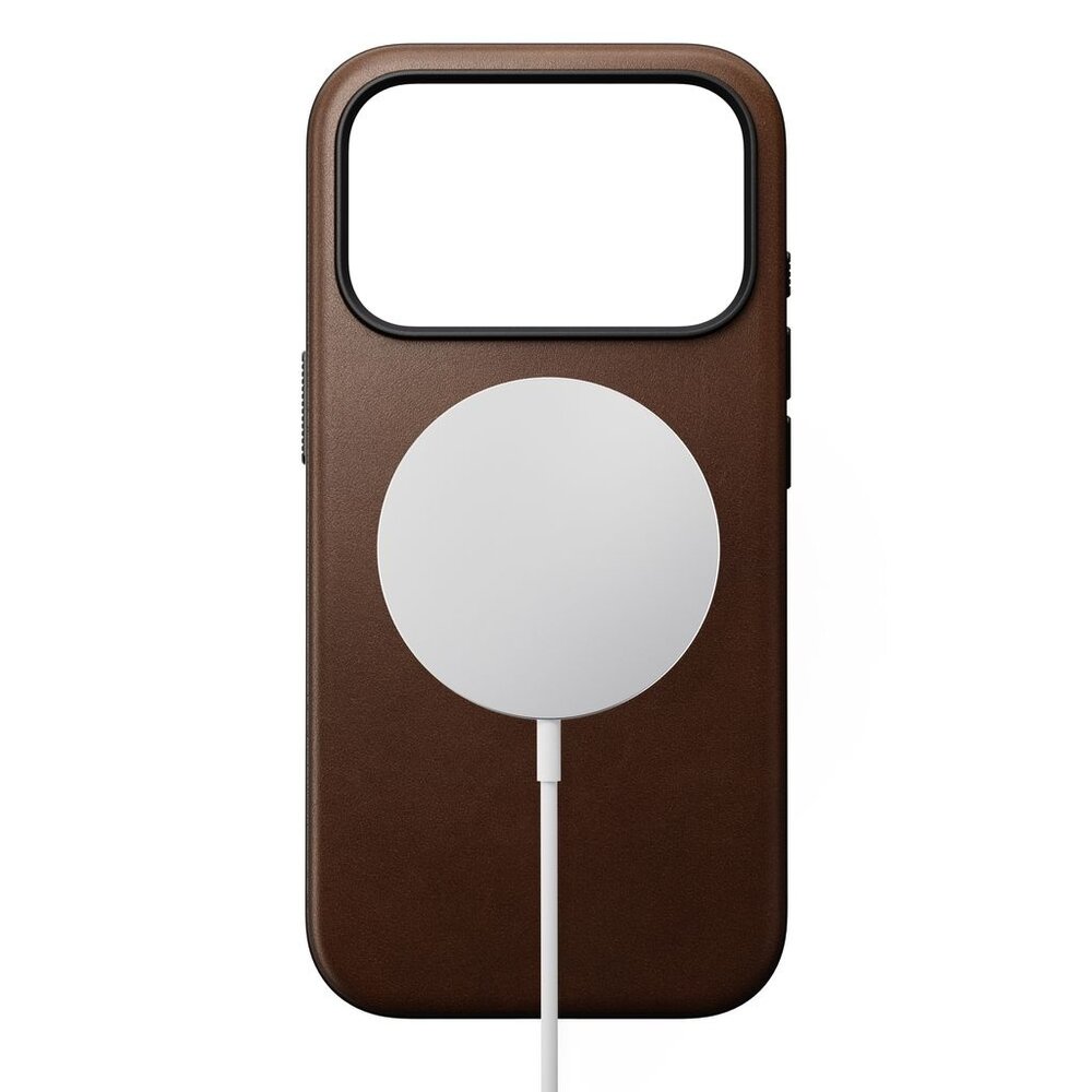 Nomad Nomad iPhone 18 Pro Modern Leather case (Braun)