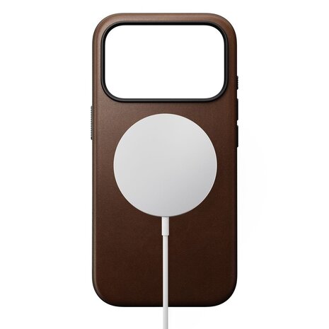 Nomad Nomad iPhone 18 Pro Modern Leather case (Braun)