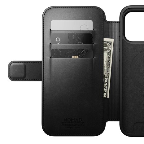 Nomad Nomad iPhone 18 Pro Max Modern Horween Leather Folio case (Schwarz) Nomad Nomad iPhone 18 Pro Max Modern Horween Leather Folio case (Schwarz)