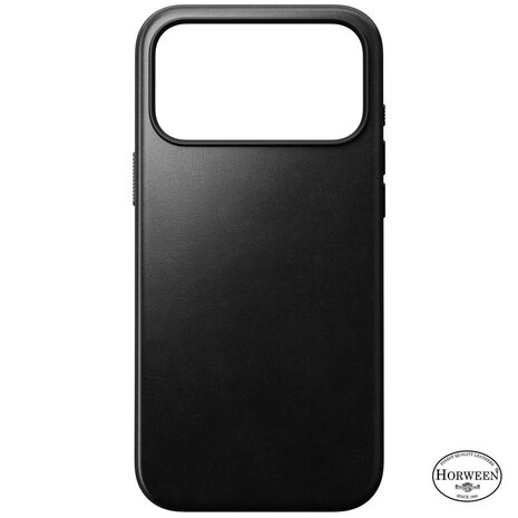 Nomad Nomad iPhone 18 Pro Max Modern Horween Leather case (Schwarz)