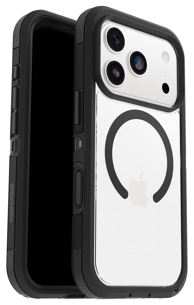 Otterbox OtterBox iPhone 18 Pro Defender Pro XT Hülle (Transparent/Schwarz)