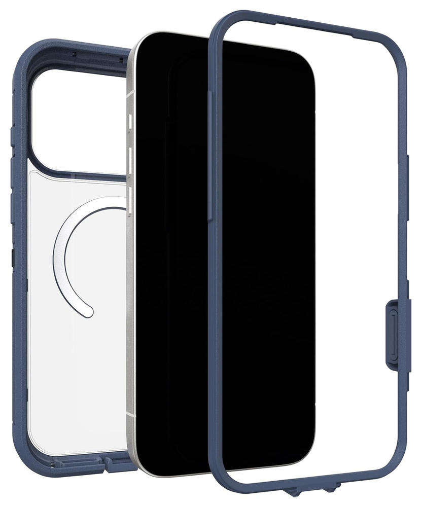 Otterbox OtterBox iPhone 18 Pro Max Defender Pro XT Hülle (Transparent/Blau) Otterbox OtterBox iPhone 18 Pro Max Defender Pro XT Hülle (Transparent/Blau)