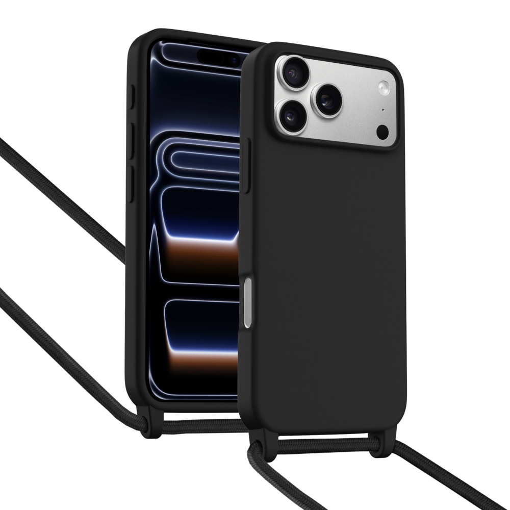 ShieldCase® ShieldCase iPhone 18 Pro Max Hülle mit Band (Schwarz) ShieldCase® ShieldCase iPhone 18 Pro Max Hülle mit Band (Schwarz)