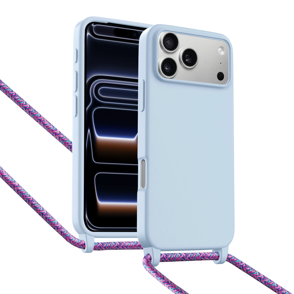 ShieldCase® ShieldCase iPhone 18 Pro Hülle mit Band (Lila) ShieldCase® ShieldCase iPhone 18 Pro Hülle mit Band (Lila)