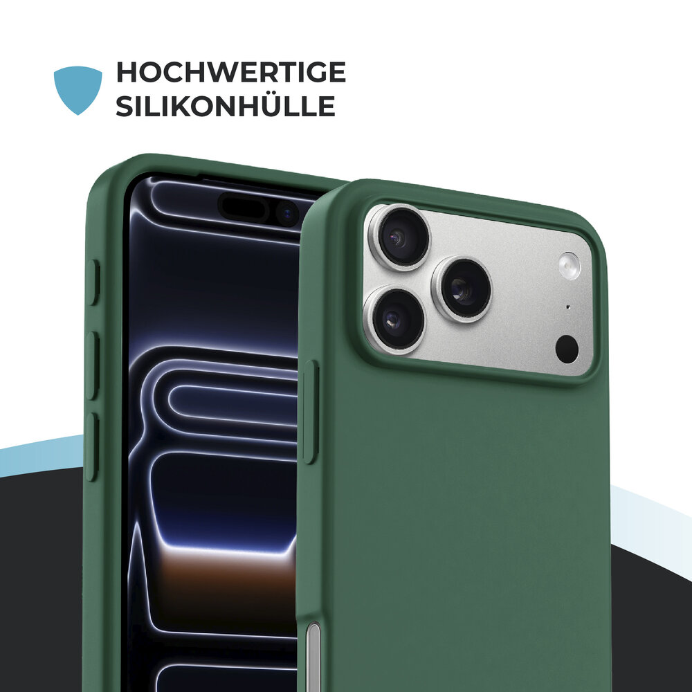 ShieldCase® ShieldCase iPhone 18 Pro Max Hülle mit Band (Dunkelgrün) ShieldCase® ShieldCase iPhone 18 Pro Max Hülle mit Band (Dunkelgrün)