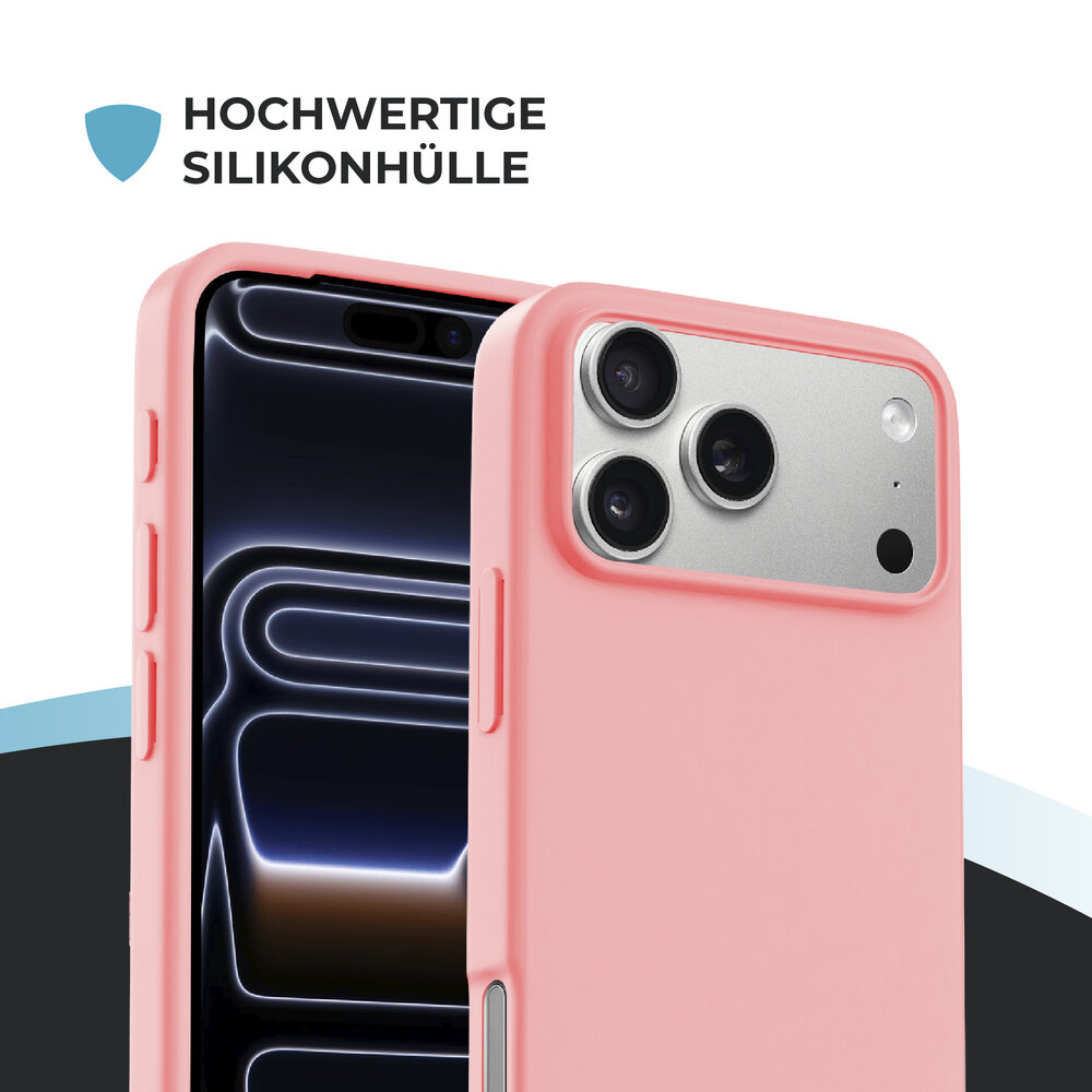 ShieldCase® ShieldCase iPhone 18 Pro Max Hülle mit Band (Rosa) ShieldCase® ShieldCase iPhone 18 Pro Max Hülle mit Band (Rosa)