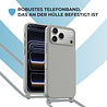 ShieldCase® ShieldCase iPhone 18 Pro Hülle mit Band (Grau) ShieldCase® ShieldCase iPhone 18 Pro Hülle mit Band (Grau)
