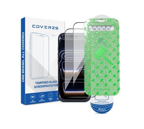 Coverzs iPhone 18 Pro Max Anti-reflection Displayschutz mit Rahmen (2-er Set) Coverzs iPhone 18 Pro Max Anti-reflection Displayschutz mit Rahmen (2-er Set)