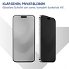 Coverzs Coverzs iPhone 18 Pro Max Flexibles PMMA-Glas Privacy Displayschutz mit Rahmen (2-er Set)