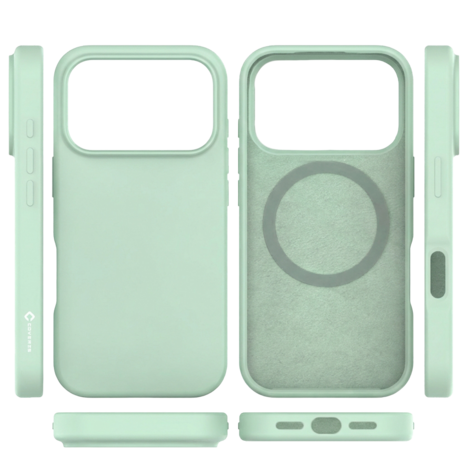 Coverzs Coverzs iPhone 18 Pro Liquid Silikon MagSafe-Hülle (grün) Coverzs Coverzs iPhone 18 Pro Liquid Silikon MagSafe-Hülle (grün)