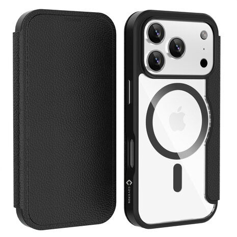 Coverzs Coverzs iPhone 18 Pro Max MagSafe Bücherregal (transparent / schwarz) Coverzs Coverzs iPhone 18 Pro Max MagSafe Bücherregal (transparent / schwarz)