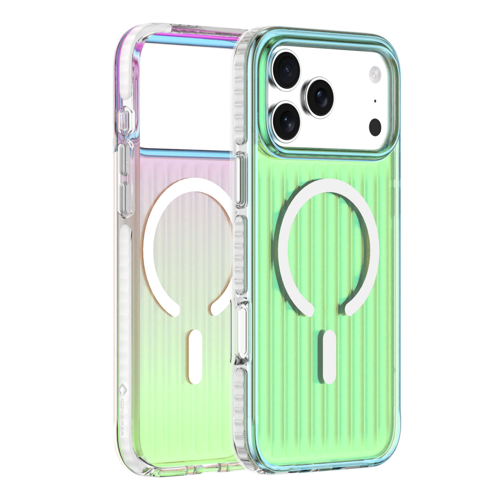 Coverzs Coverzs iPhone 18 Pro Max Gradient MagSafe Hülle (grün)