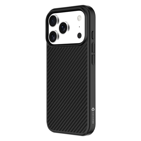 Coverzs Coverzs iPhone 18 Pro Max Kevlar MagSafe Silikonhülle (schwarz) Coverzs Coverzs iPhone 18 Pro Max Kevlar MagSafe Silikonhülle (schwarz)