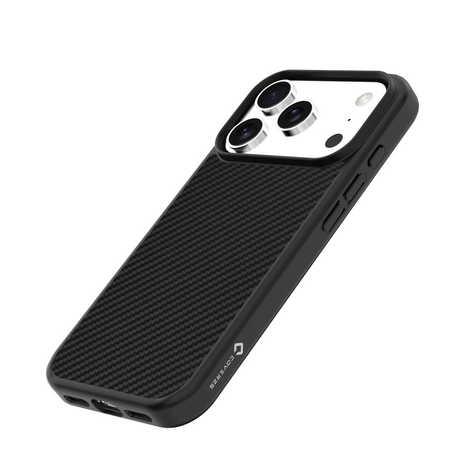 Coverzs Coverzs iPhone 18 Pro Max Kevlar MagSafe Silikonhülle (schwarz) Coverzs Coverzs iPhone 18 Pro Max Kevlar MagSafe Silikonhülle (schwarz)