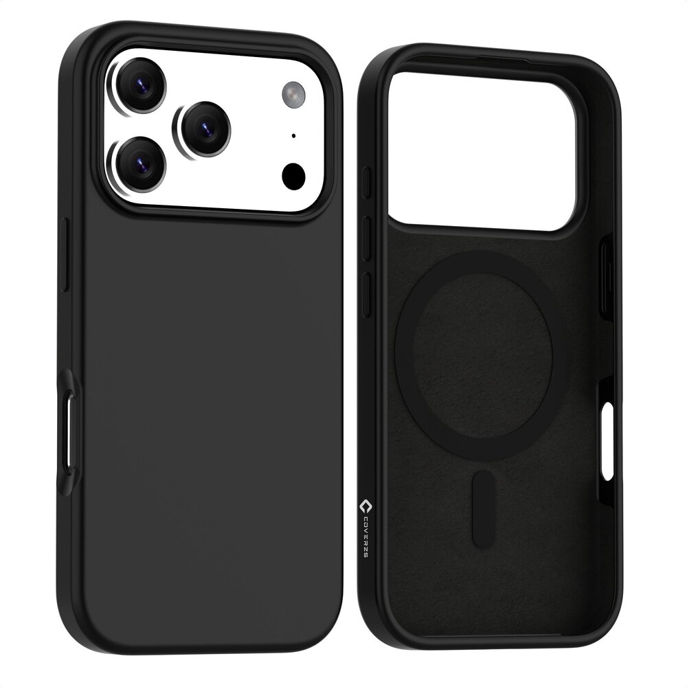 Coverzs Coverzs iPhone 18 Pro Max flüssiges Silikon MagSafe Cover (schwarz) Coverzs Coverzs iPhone 18 Pro Max flüssiges Silikon MagSafe Cover (schwarz)