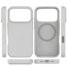 Coverzs Coverzs iPhone 18 Pro Max flüssiges Silikon-MagSafe-Case (grau)