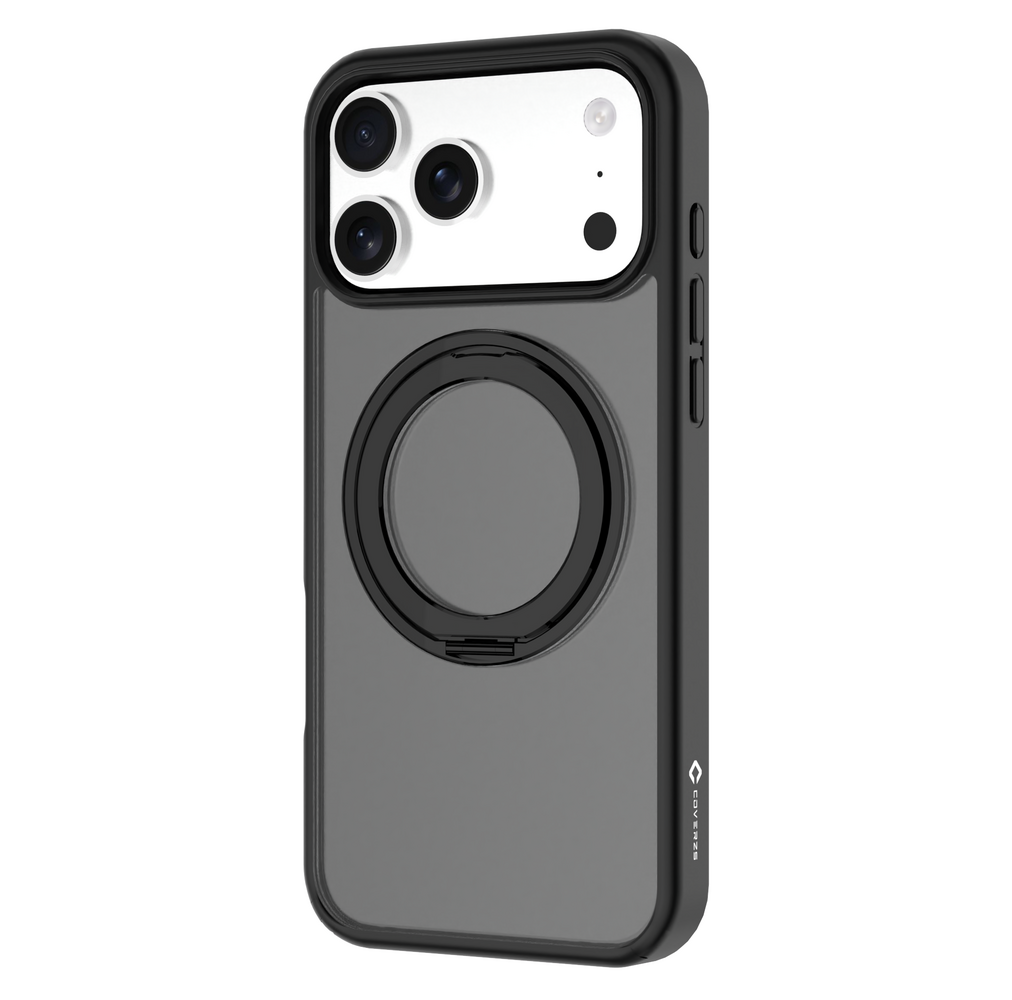 Coverzs Coverzs iPhone 18 Pro Max stehende MagSafe-Hülle (schwarz) Coverzs Coverzs iPhone 18 Pro Max stehende MagSafe-Hülle (schwarz)