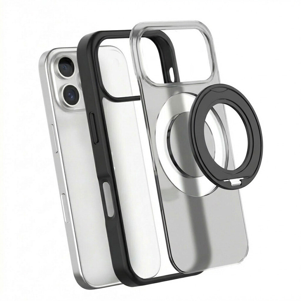 Coverzs Coverzs iPhone 18 Pro Max stehende MagSafe-Hülle (schwarz) Coverzs Coverzs iPhone 18 Pro Max stehende MagSafe-Hülle (schwarz)