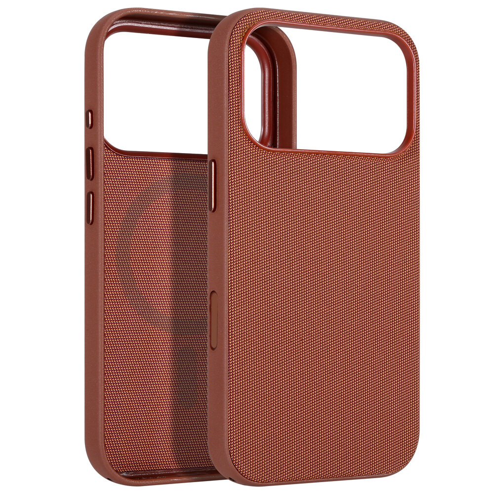 Coverzs Coverzs iPhone 18 Pro Woven MagSafe Hülle mit Kord (Orange) Coverzs Coverzs iPhone 18 Pro Woven MagSafe Hülle mit Kord (Orange)