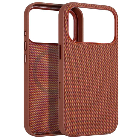 Coverzs Coverzs iPhone 18 Pro Woven MagSafe Hülle mit Kord (Orange) Coverzs Coverzs iPhone 18 Pro Woven MagSafe Hülle mit Kord (Orange)