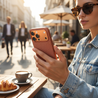 Coverzs Coverzs iPhone 18 Pro Woven MagSafe hoesje (Orange) Coverzs Coverzs iPhone 18 Pro Woven MagSafe hoesje (Orange)