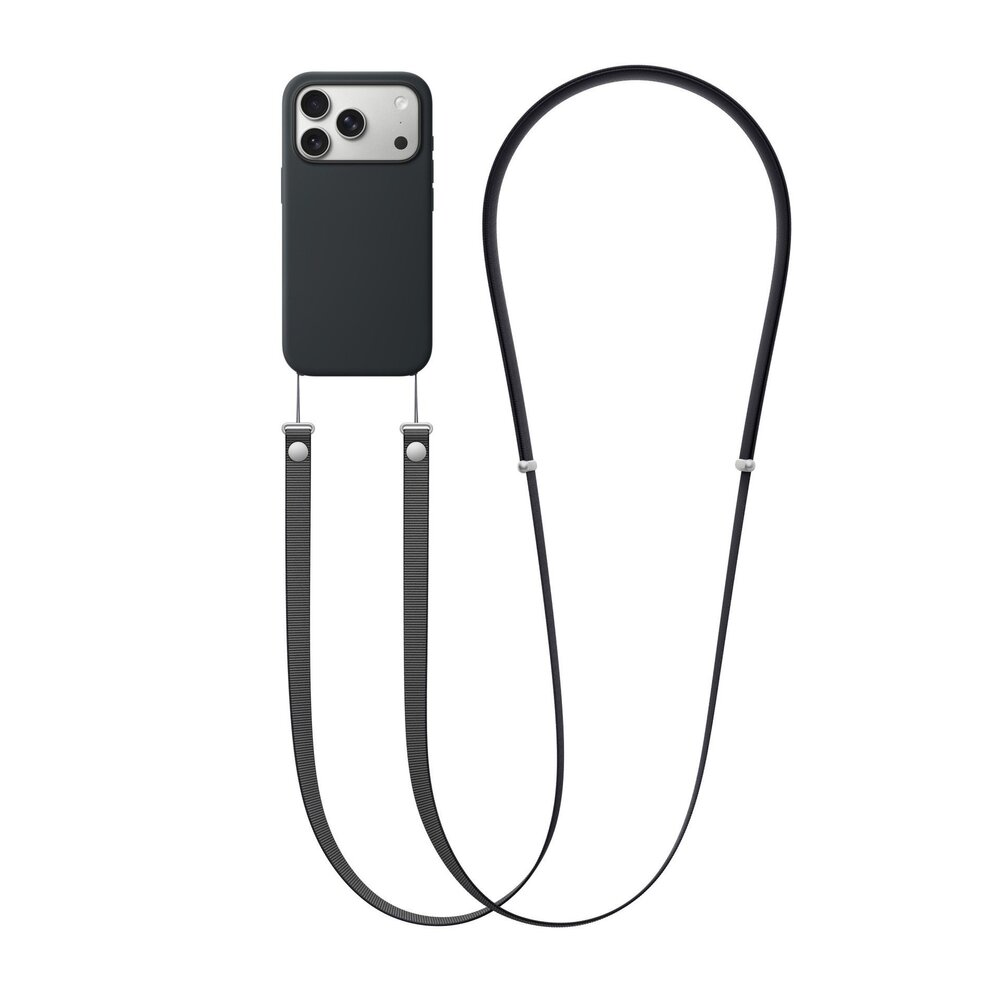 Coverzs Coverzs iPhone 18 Pro Max Woven MagSafe Hülle mit Kord (Schwarz) Coverzs Coverzs iPhone 18 Pro Max Woven MagSafe Hülle mit Kord (Schwarz)