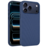 Coverzs Coverzs iPhone 18 Pro Max Woven MagSafe hoesje (Blau)