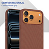 Coverzs Coverzs iPhone 18 Pro Max Woven MagSafe hoesje (Orange) Coverzs Coverzs iPhone 18 Pro Max Woven MagSafe hoesje (Orange)