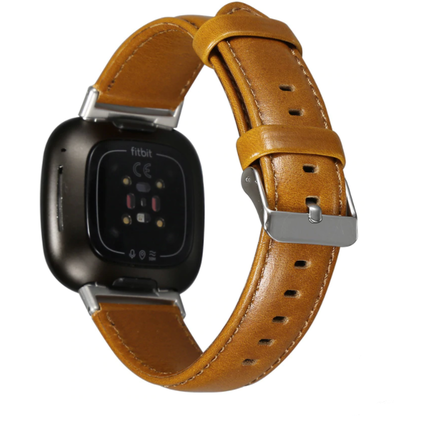 Fitbit Sense Leder Armband