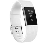 Strap-it® Fitbit Charge 2 Silikon Armband (Weiß) Strap-it® Fitbit Charge 2 Silikon Armband (Weiß)